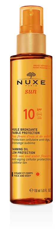 NUXE SUN OLIO SOLARE VISO E CORPO SPF10 150 ML - Farmacia Rossi2 - Farmacia Rossi 