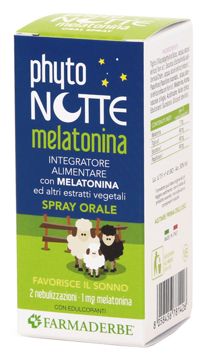 PHYTO NOTTE MELATONINA SPRAY ORALE 30 ML - Farmacia Rossi2 - Farmacia Rossi 