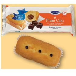 BONONIA PLUMCAKE CREMA CIOCCOLATO SENZA GLUTINE 6 X 45 G - Farmacia Rossi2 - Farmacia Rossi 