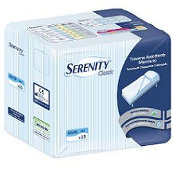 TRAVERSA SALVAMATERASSO PER INCONTINENZA SERENITY CLASSIC ALOE 60X90CM 15 PEZZI FARMABILITY - Farmacia Rossi2 - Farmacia Rossi 