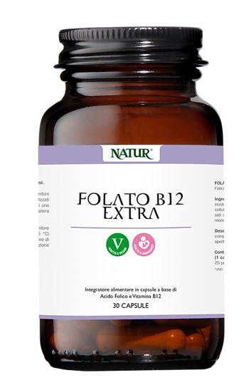 FOLATO B12 EXTRA 30 CAPSULE - Farmacia Rossi2 - Farmacia Rossi 