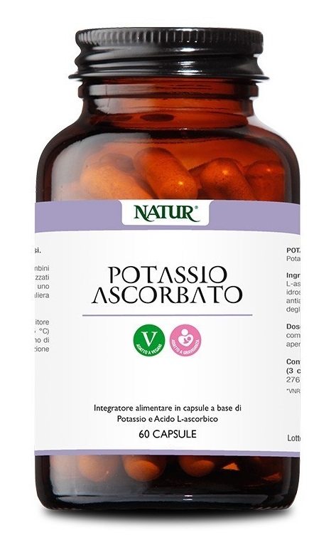 POTASSIO ASCORBATO 60 CAPSULE - Farmacia Rossi2 - Farmacia Rossi 