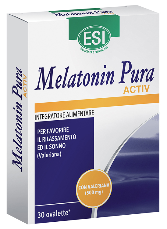 ESI MELATONIN PURA ACTIV 30 OVALETTE - Farmacia Rossi2 - Farmacia Rossi 