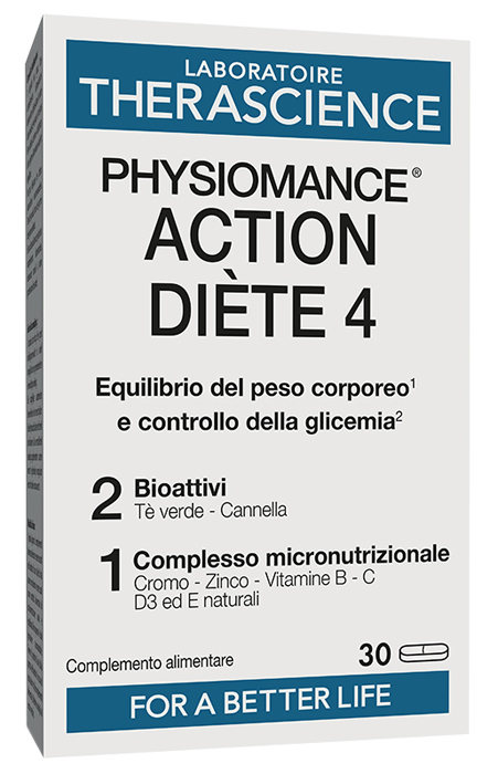 PHYSIOMANCE ACTION DIETE 4 30 COMPRESSE - Farmacia Rossi2 - Farmacia Rossi 