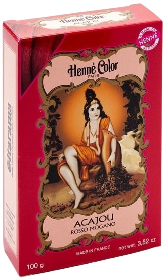 POLVERE HENNE ACAJOU ROSSO MOGANO HENNE COLOR POLVERE VEGETALE COLORANTE RIFLESSANTE 100 G - Farmacia Rossi2 - Farmacia Rossi 