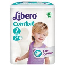 LIBERO COMFORT 7 PANNOLINO PER BAMBINO 16-26 KG 21 PEZZI - Farmacia Rossi2 - Farmacia Rossi 