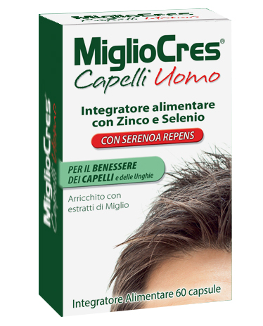 MIGLIOCRES UOMO 60 CAPSULE - Farmacia Rossi2 - Farmacia Rossi 