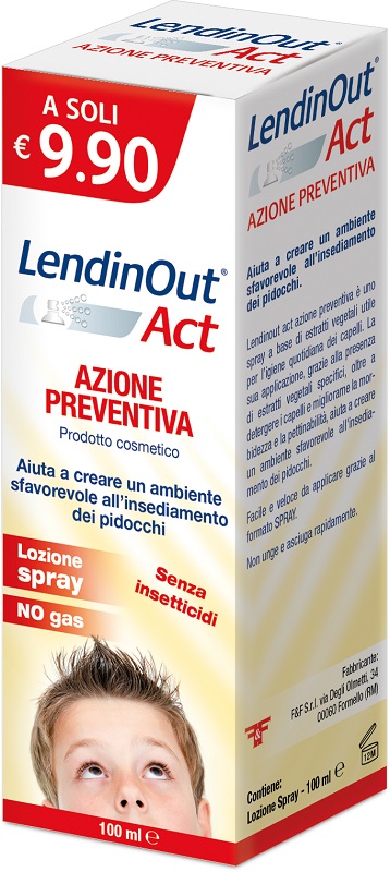 LENDINOUT ACT AZIONE PREVENTIVA SPRAY - Farmacia Rossi2 - Farmacia Rossi 