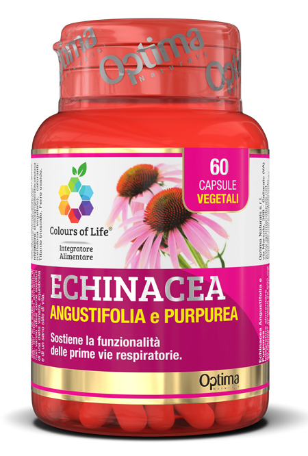 COLOURS OF LIFE ECHINACEA 60 CAPSULE VEGETALI 500 MG - Farmacia Rossi2 - Farmacia Rossi 