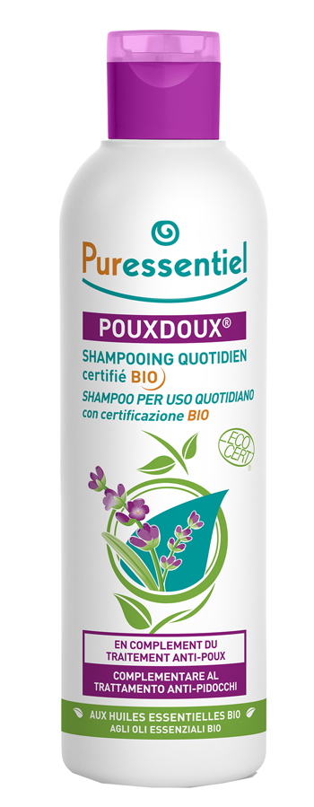 PURESSENTIEL SHAMPOO POUXDOUX ANTI-PIDOCCHI 200 ML - Farmacia Rossi2 - Farmacia Rossi 