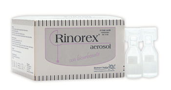 FIALA PER AEROSOL RINOREX BICARBONATO 25 FIALE 3 ML - Farmacia Rossi2 - Farmacia Rossi 