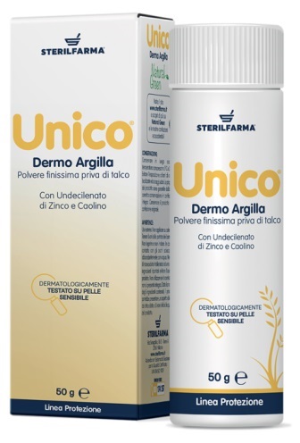 UNICO DERMO ARGILLA POLVERE SENZA TALCO 50 G - Farmacia Rossi2 - Farmacia Rossi 
