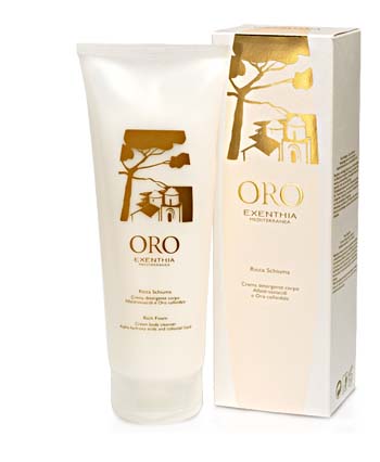 EXENTHIA MEDITERRANEA ORO DOCCIA RICCA SCHIUMA 260 ML - Farmacia Rossi2 - Farmacia Rossi 
