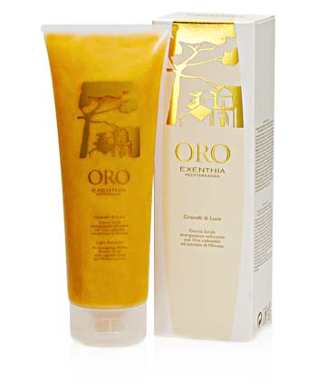EXENTHIA MEDITERRANEA ORO GRANELLI DI LUCE DOCCIA SCRUB 250 ML - Farmacia Rossi2 - Farmacia Rossi 