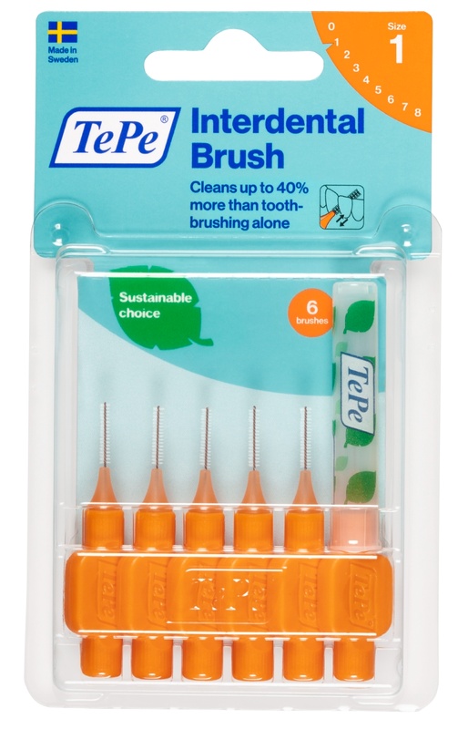 TEPE SCOVOLINO ARANCIONE 0,45 MM 6 PEZZI - Farmacia Rossi2 - Farmacia Rossi 