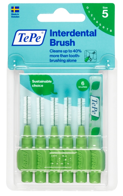 TEPE SCOVOLINO VERDE 0,8MM 6 PEZZI - Farmacia Rossi2 - Farmacia Rossi 