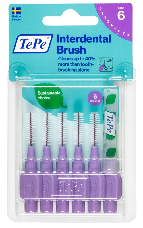 TEPE SCOVOLINO VIOLA 1,1MM 6 PEZZI - Farmacia Rossi2 - Farmacia Rossi 
