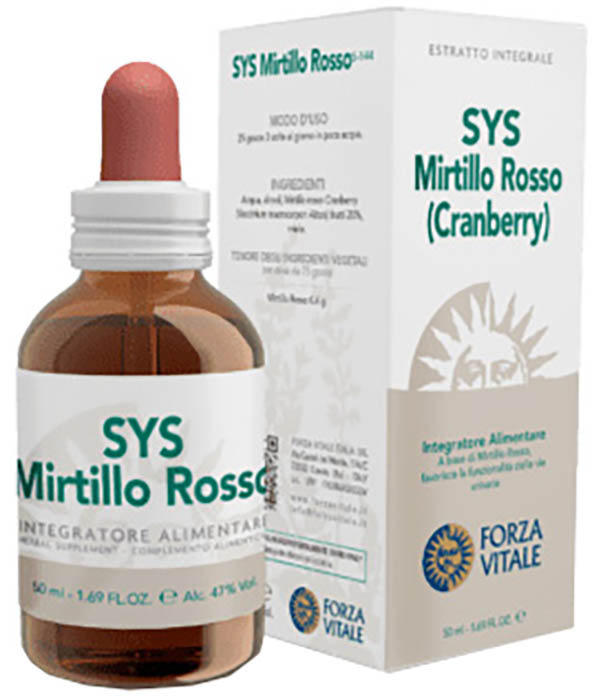SYS MIRTILLO ROSSO GOCCE 50 ML - Farmacia Rossi2 - Farmacia Rossi 