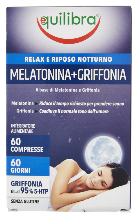 MELATONINA + GRIFFONIA 60 COMPRESSE - Farmacia Rossi2 - Farmacia Rossi 