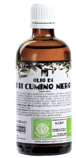 OLIO SEMI CUMINO NERO BIOLOGICO - Farmacia Rossi2 - Farmacia Rossi 