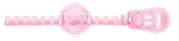 CHICCO CLIP SALVASUCCHIETTO ROSA 1 PEZZO - Farmacia Rossi2 - Farmacia Rossi 