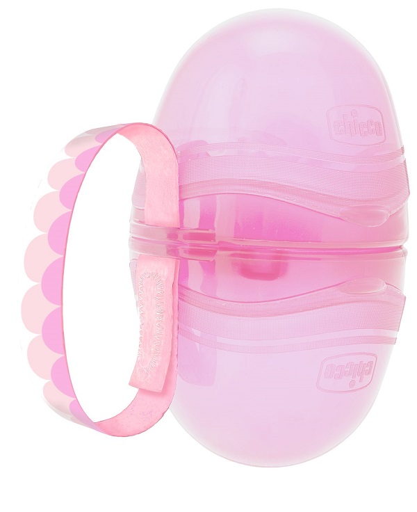CHICCO PORTASUCCHIETTO DOPPIO ROSA 1 PEZZO - Farmacia Rossi2 - Farmacia Rossi 