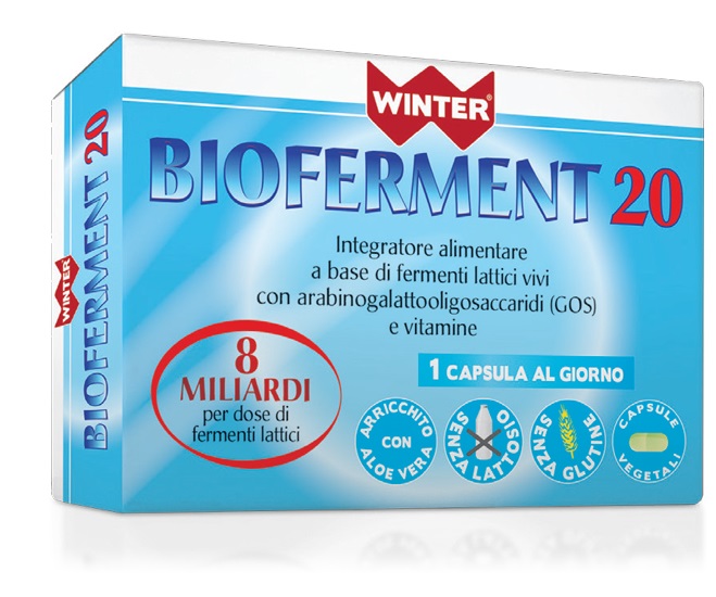 WINTER BIOFERMENT 20 20 CAPSULE VEGETALI - Farmacia Rossi2 - Farmacia Rossi 