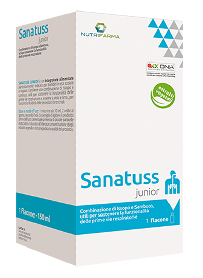 SANATUSS JUNIOR 200 ML - Farmacia Rossi2 - Farmacia Rossi 