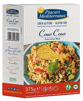 PIACERI MEDITERRANEI COUS COUS DI MAIS 375 G - Farmacia Rossi2 - Farmacia Rossi 