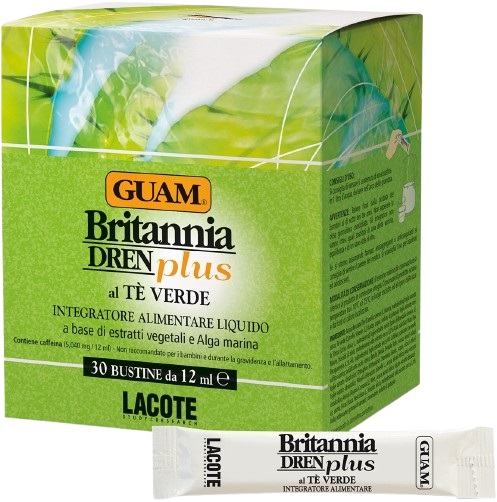 GUAM BRITANNIA DREN PLUS 30 BUSTINE DA 12 ML - Farmacia Rossi2 - Farmacia Rossi 