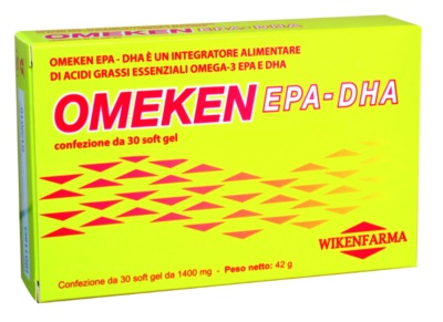 OMEKEN EPA/DHA 30 PERLE BLISTER 42 G - Farmacia Rossi2 - Farmacia Rossi 