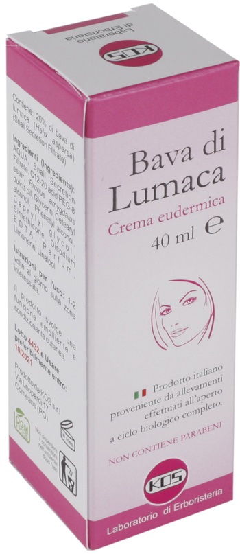 BAVA DI LUMACA CREMA EUDERMICA 40 ML - Farmacia Rossi2 - Farmacia Rossi 