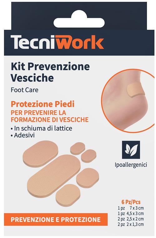 KIT PREVENZIONE VESCICHE 6 PEZZI - Farmacia Rossi2 - Farmacia Rossi 