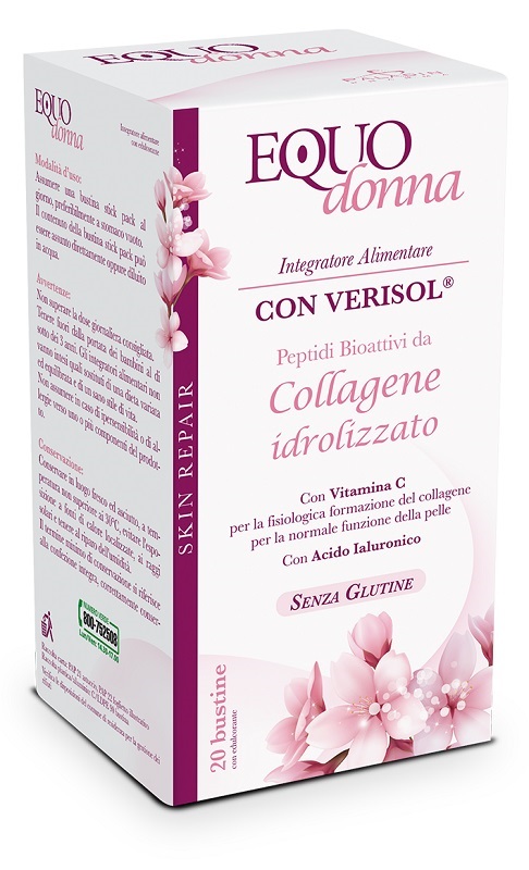 EQUODONNA COLLAGENE PELLE 20 BUSTE - Farmacia Rossi2 - Farmacia Rossi 