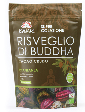 ISWARI RISVEGLIO DI BUDDHA CACAO CRUDO BIOLOGICO 360 G - Farmacia Rossi2 - Farmacia Rossi 