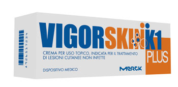 VIGORSKIN K1 PLUS CREMA PER LESIONI CUTANEE NON INFETTE 100 ML - Farmacia Rossi2 - Farmacia Rossi 