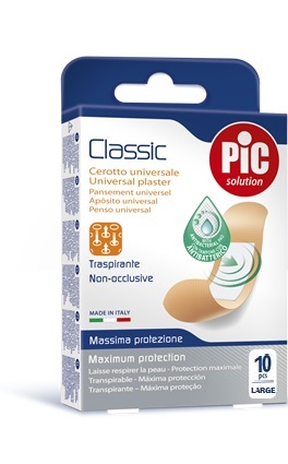 CEROTTO PIC CLASSIC 25X72 MM 10 ANTIBATTERICO 10 PEZZI - Farmacia Rossi2 - Farmacia Rossi 