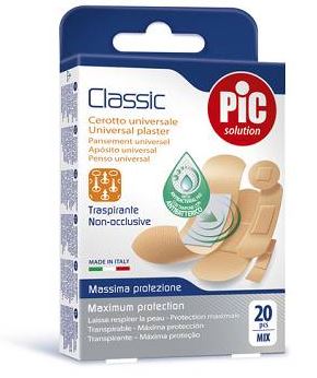 CEROTTO PIC CLASSIC MIX ANTIBATTERICO 20 PEZZI - Farmacia Rossi2 - Farmacia Rossi 