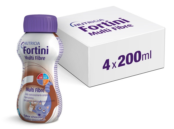 FORTINI MULTI FIBRE GUSTO CIOCCOLATO 200 ML - Farmacia Rossi2 - Farmacia Rossi 