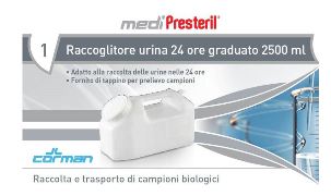 CONTENITORE URINA 24 ORE MEDIPRESTERIL - Farmacia Rossi2 - Farmacia Rossi 
