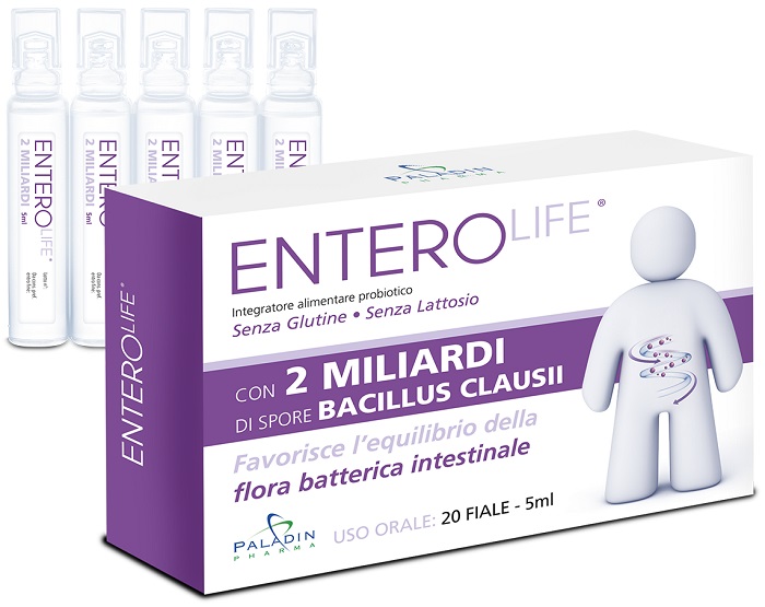 ENTEROLIFE 2 MILIARDI 20 FIALE DA 5 ML - Farmacia Rossi2 - Farmacia Rossi 