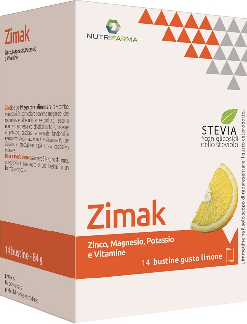ZIMAK 14 BUSTE 6 G LIMONE - Farmacia Rossi2 - Farmacia Rossi 