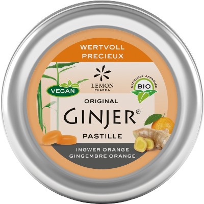 LEMON PHARMA GINJER PASTIGLIE 40 G - Farmacia Rossi2 - Farmacia Rossi 