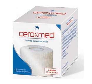 BENDA ELASTICA AUTOADERENTE CEROXMED 2000 X 10 CM 1 PEZZO - Farmacia Rossi2 - Farmacia Rossi 