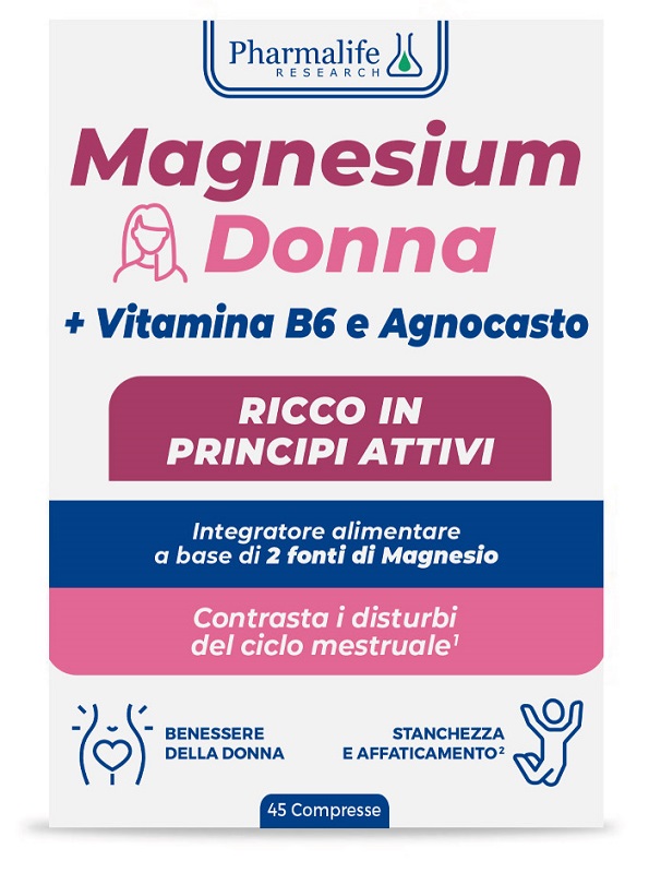 MAGNESIUM DONNA 45 COMPRESSE - Farmacia Rossi2 - Farmacia Rossi 