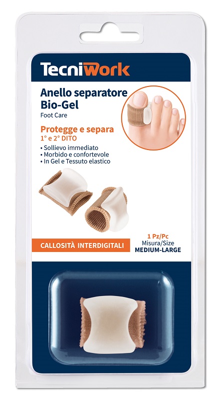 BIO-GEL ANELLO SEPARATORE PER ALLUCE M/L 1 PEZZO - Farmacia Rossi2 - Farmacia Rossi 