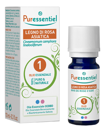 PURESSENTIEL OLIO ESSENZIALE LEGNO ROSA ASIATICA 10 ML - Farmacia Rossi2 - Farmacia Rossi 