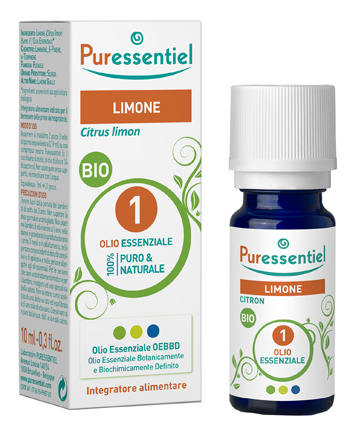 PURESSENTIEL LIMONE OLIO ESSENZIALE BIO 10 ML - Farmacia Rossi2 - Farmacia Rossi 
