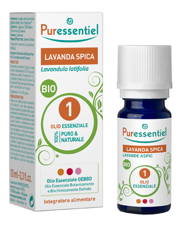 PURESSENTIEL LAVANDA SPICA OLIO ESSENZIALE BIO 10 ML - Farmacia Rossi2 - Farmacia Rossi 