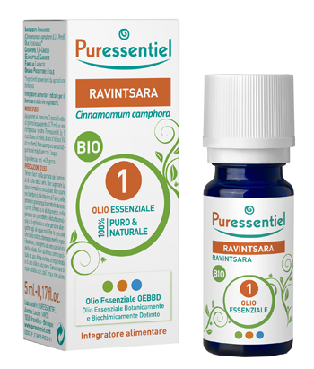PURESSENTIEL RAVINTSARA OLIO ESSENZIALE BIO 5 ML - Farmacia Rossi2 - Farmacia Rossi 